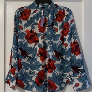 Ann Taylor Patterned Blouse